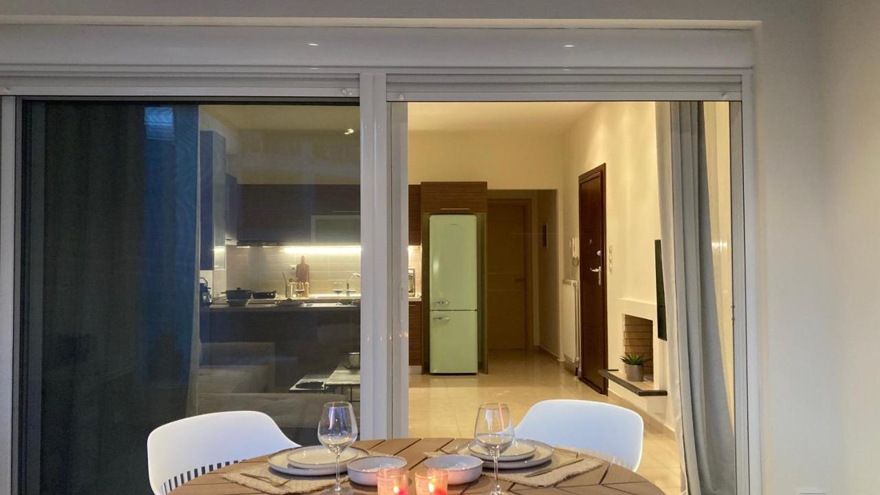 Bright Luxury Apt. Volos Buitenkant foto